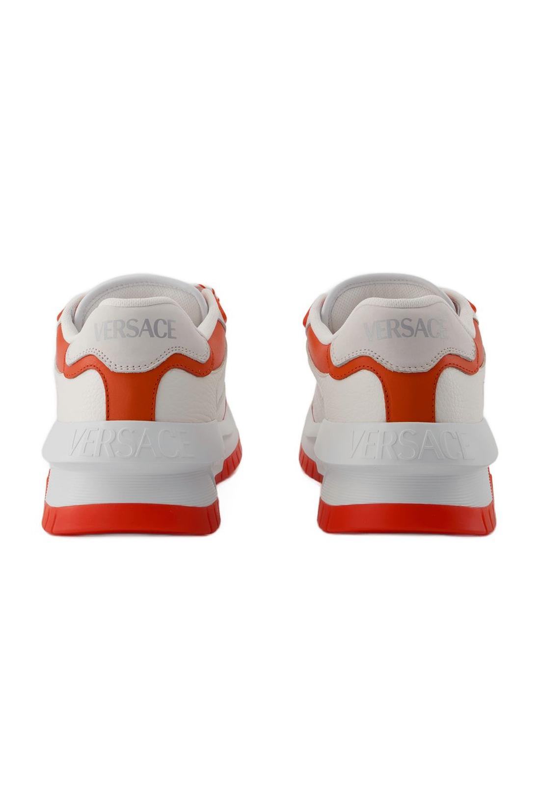 Odissea Sneakers - Versace - Leder - Weiß