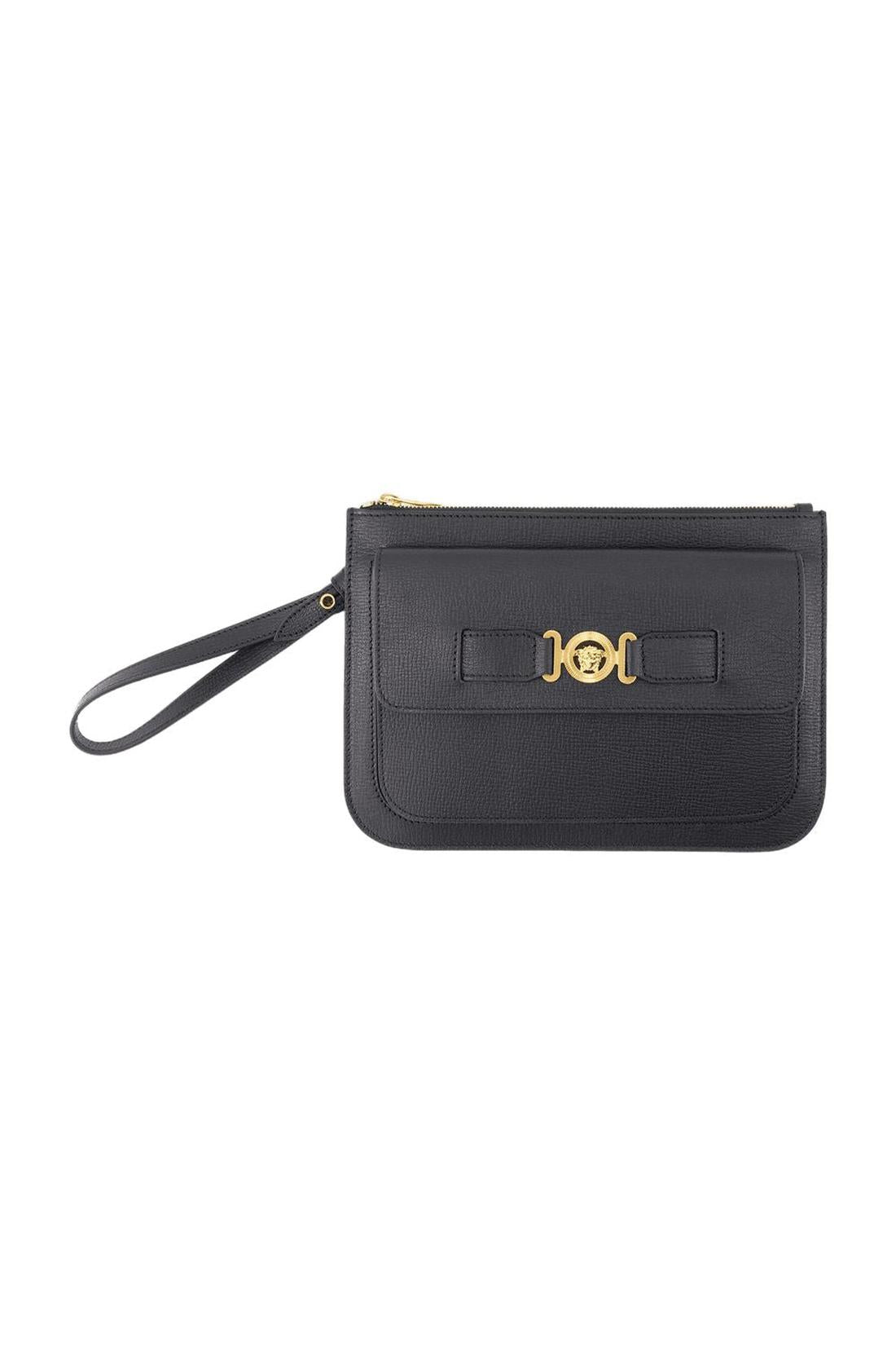 Small Medusa Biggie Clutch - Versace - Leder - Schwarz-Taschen-Versace-One size-black-ARCHIVIST