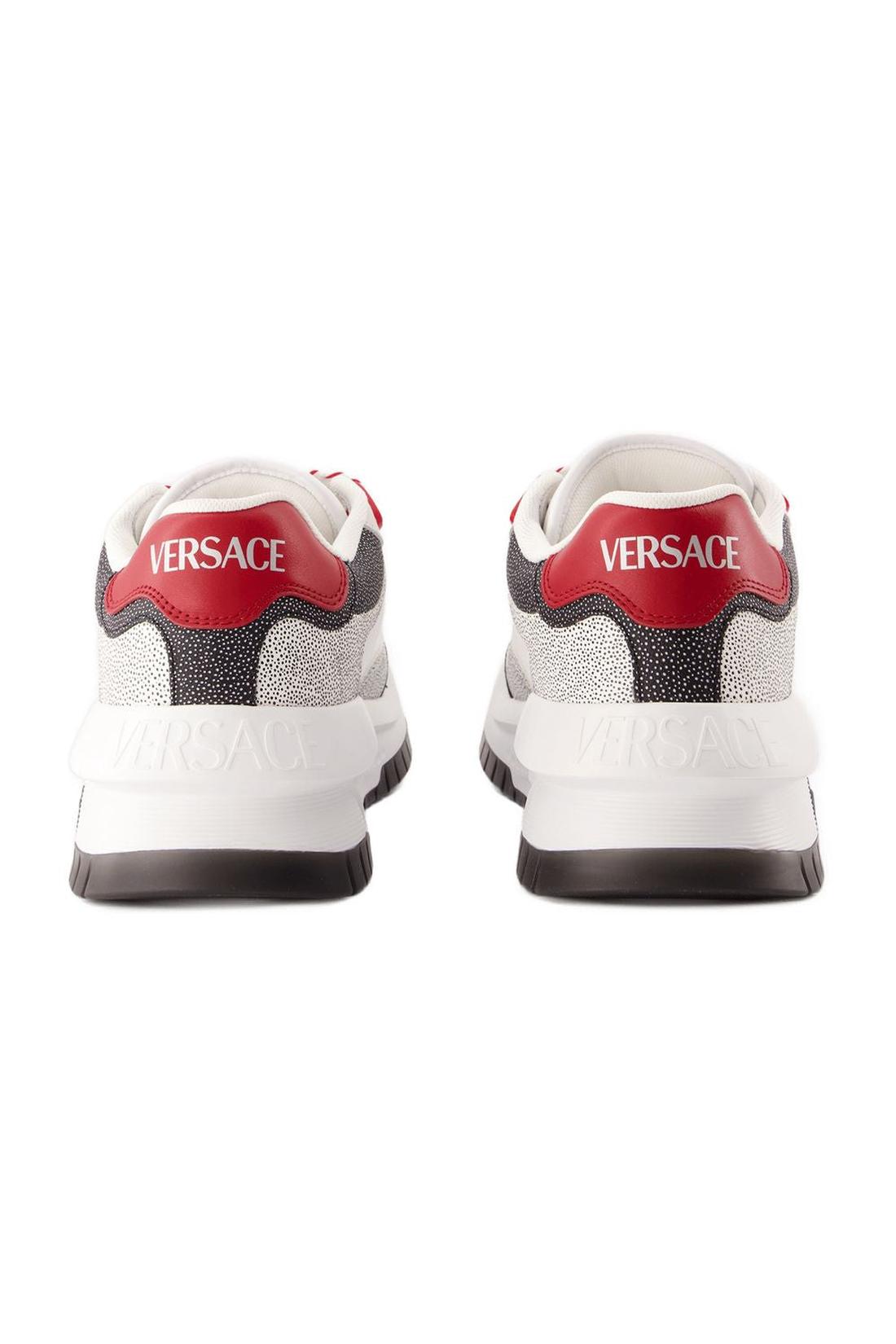 Odissea Sneakers - Versace - Leather - Black