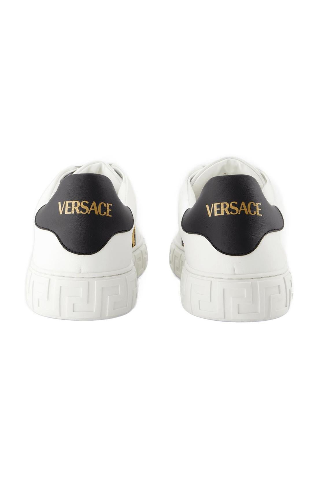 Sneakers La Greca - Versace - Stoff - Schwarz-Sneaker-Versace-ARCHIVIST