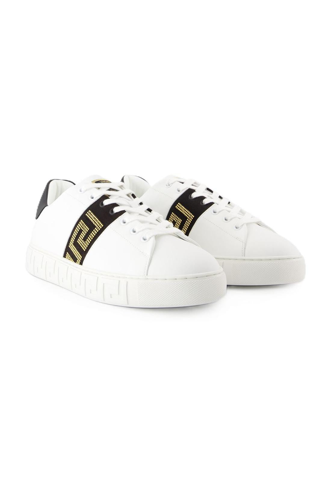 Sneakers La Greca - Versace - Stoff - Schwarz-Sneaker-Versace-ARCHIVIST