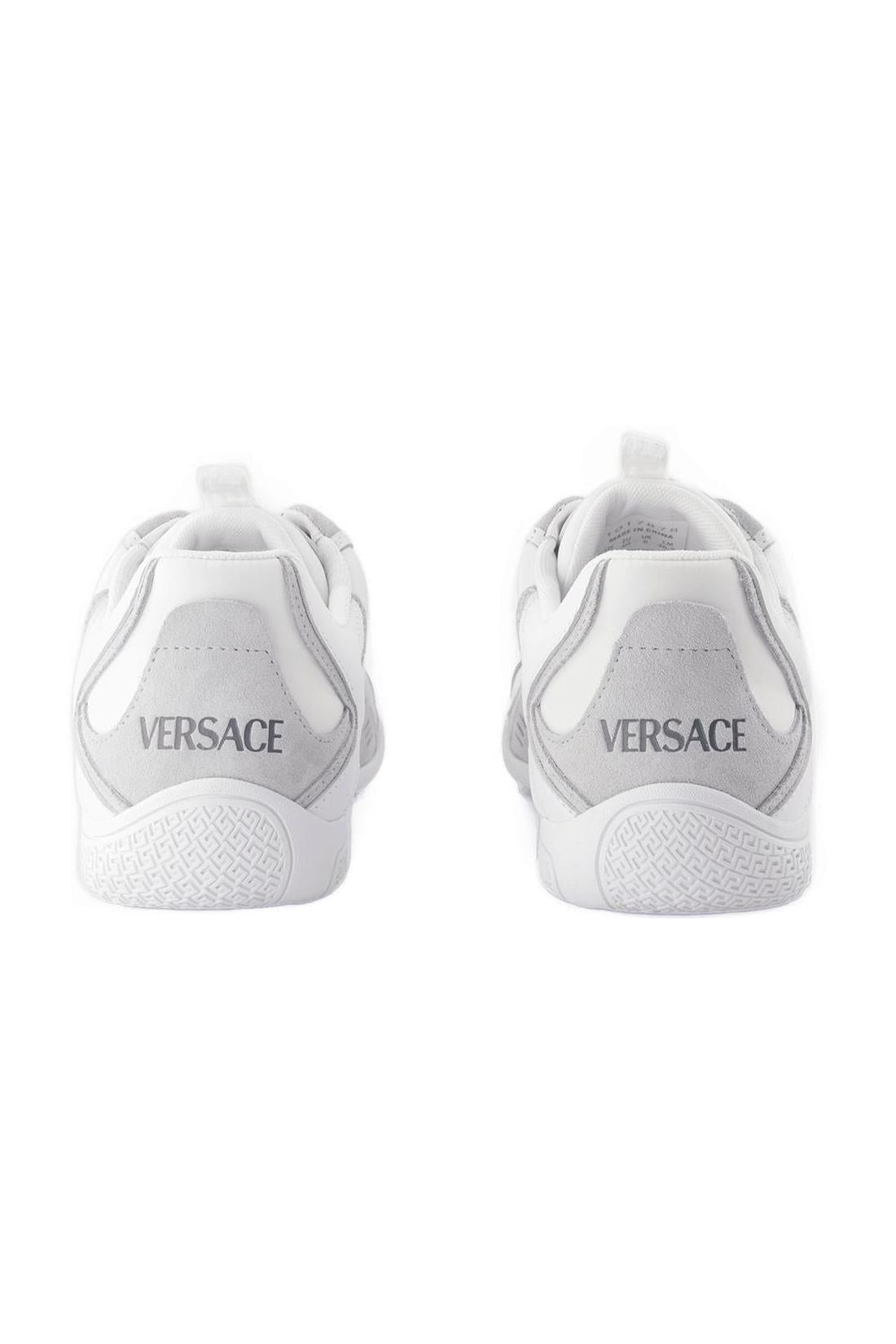 Sneakers - Versace - Leder - Weiß