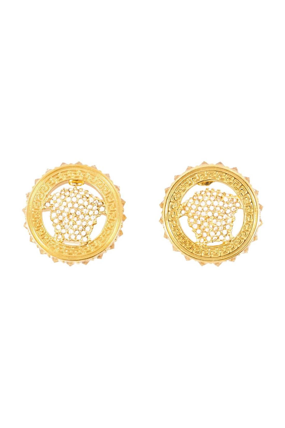 Earrings - Versace - Metal - Gold-plated