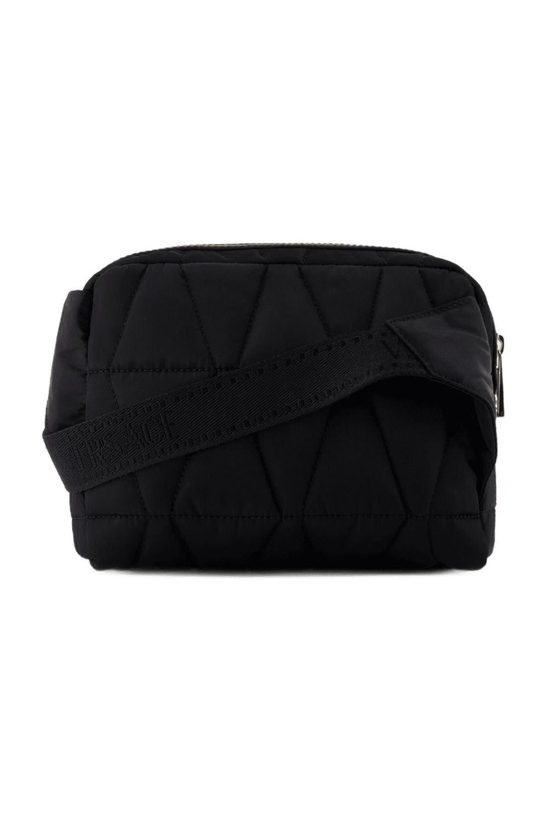 Versace-Bum Bananen Tasche - Versace - Nylon - Schwarz-Taschen-Black-Deal-Outlet-by-ARCHIVIST