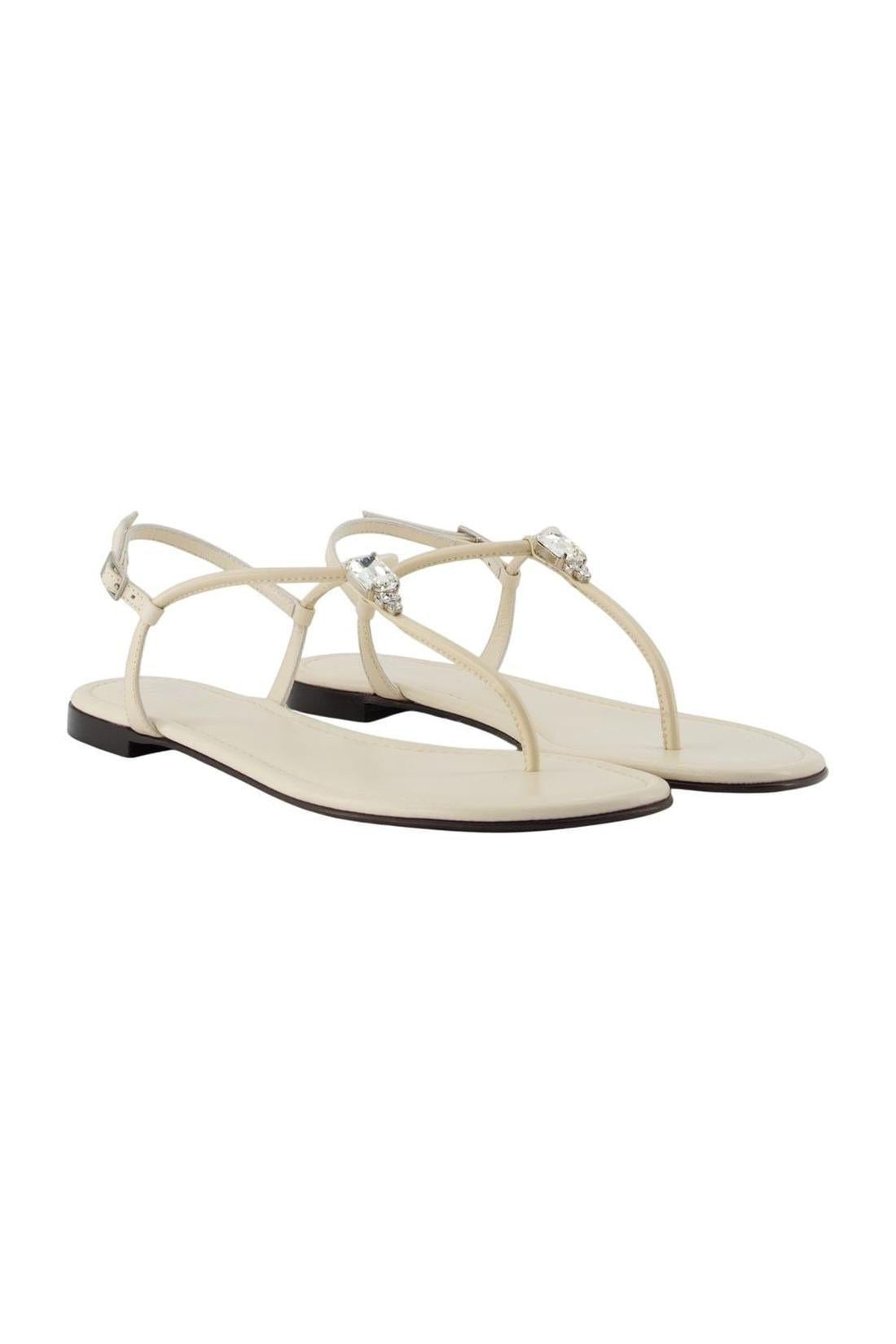 Muse Sandalen - Giuseppe Zanotti - Leder - Elfenbein