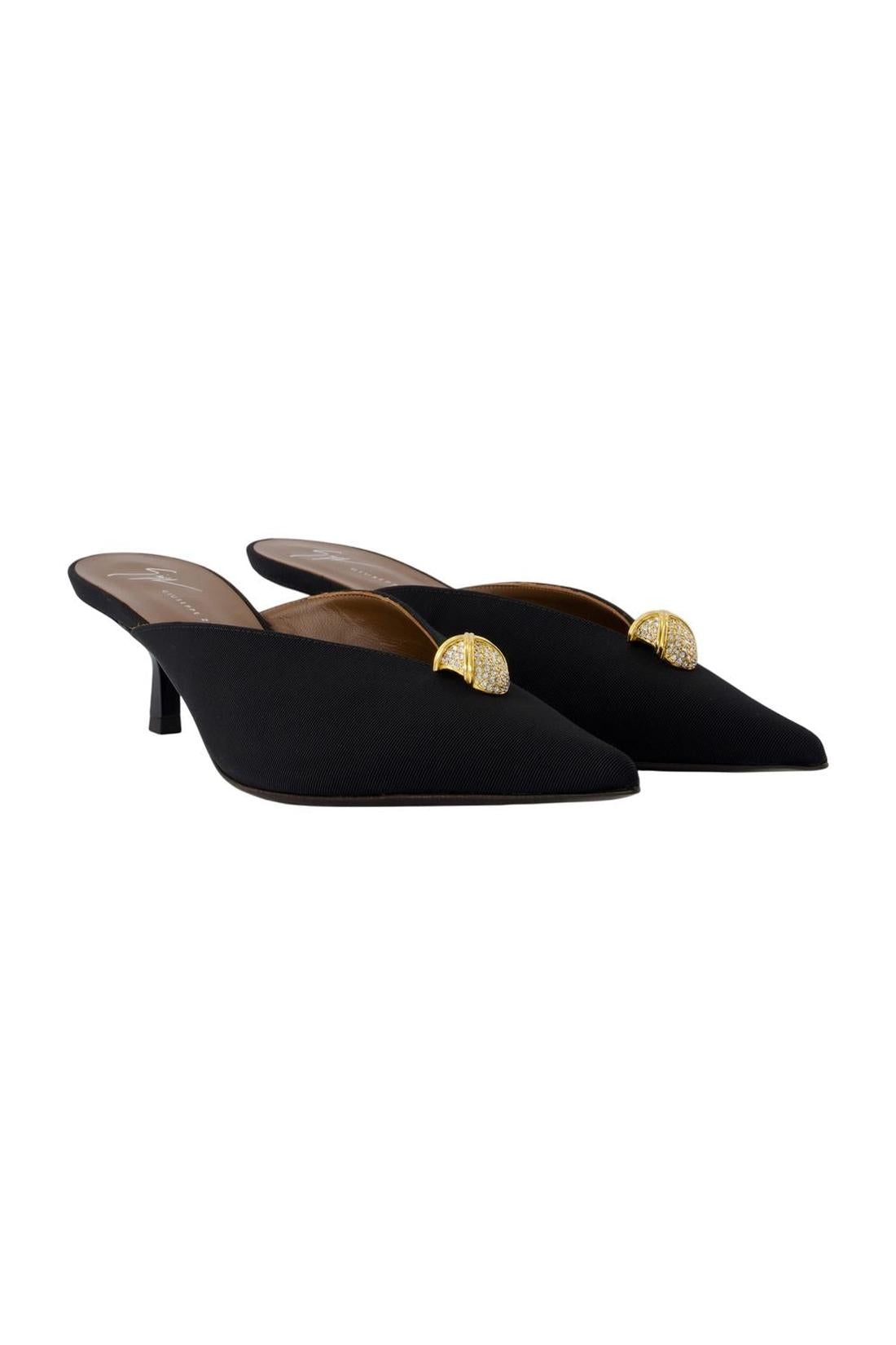Pumps Großhandel - Giuseppe Zanotti - Leder - Schwarz-Pumps-Giuseppe Zanotti-OUTLET-ARCHIVIST-ARCHIVE-SALE