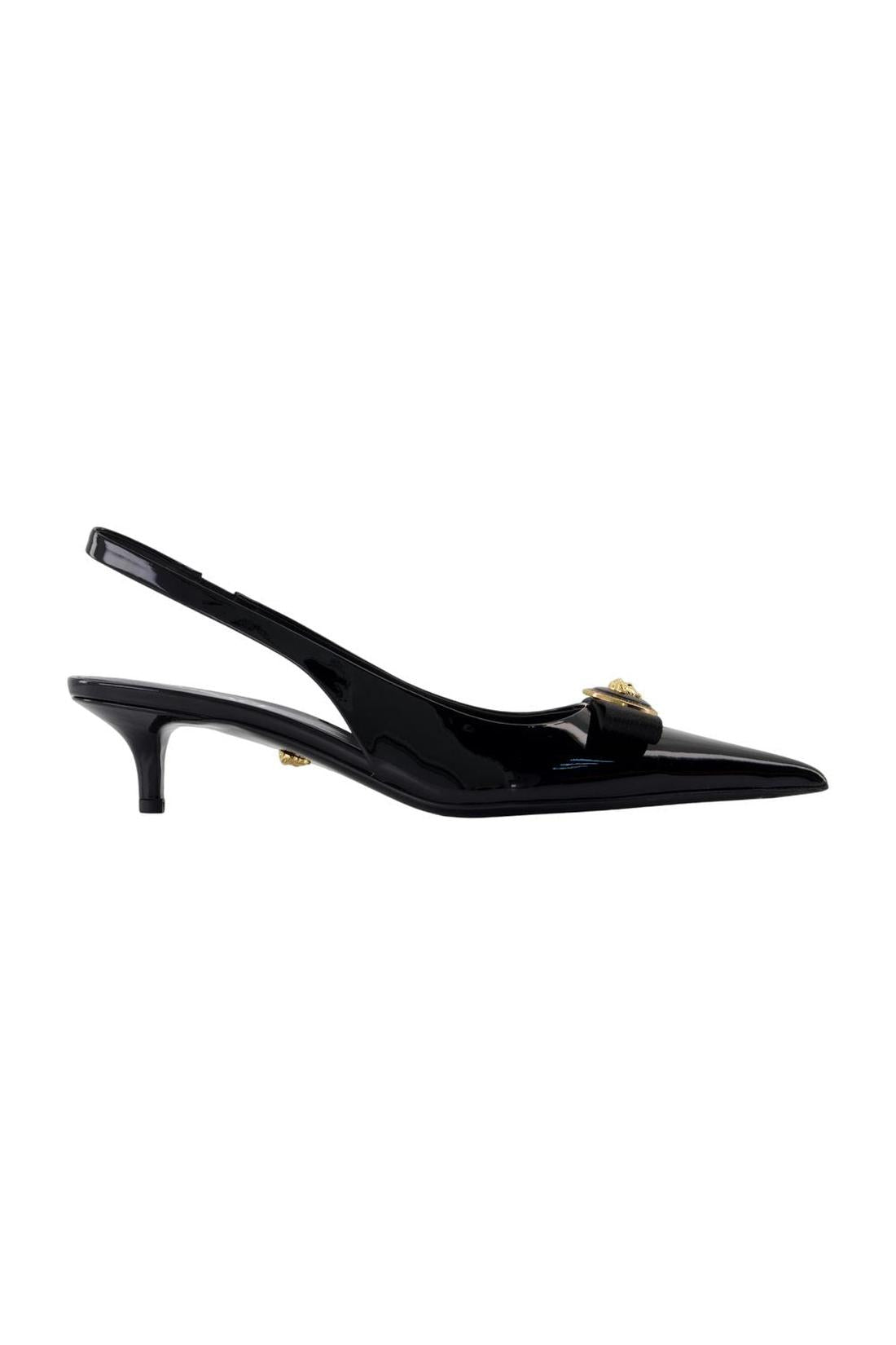 Pumps T.45 - Versace - Leder - Schwarz-Pumps-Versace-IT36-black-ARCHIVIST