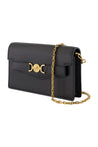 Versace-Wallet On Chain - Versace - Leder - Schwarz-Taschen-Black-Deal-Outlet-by-ARCHIVIST
