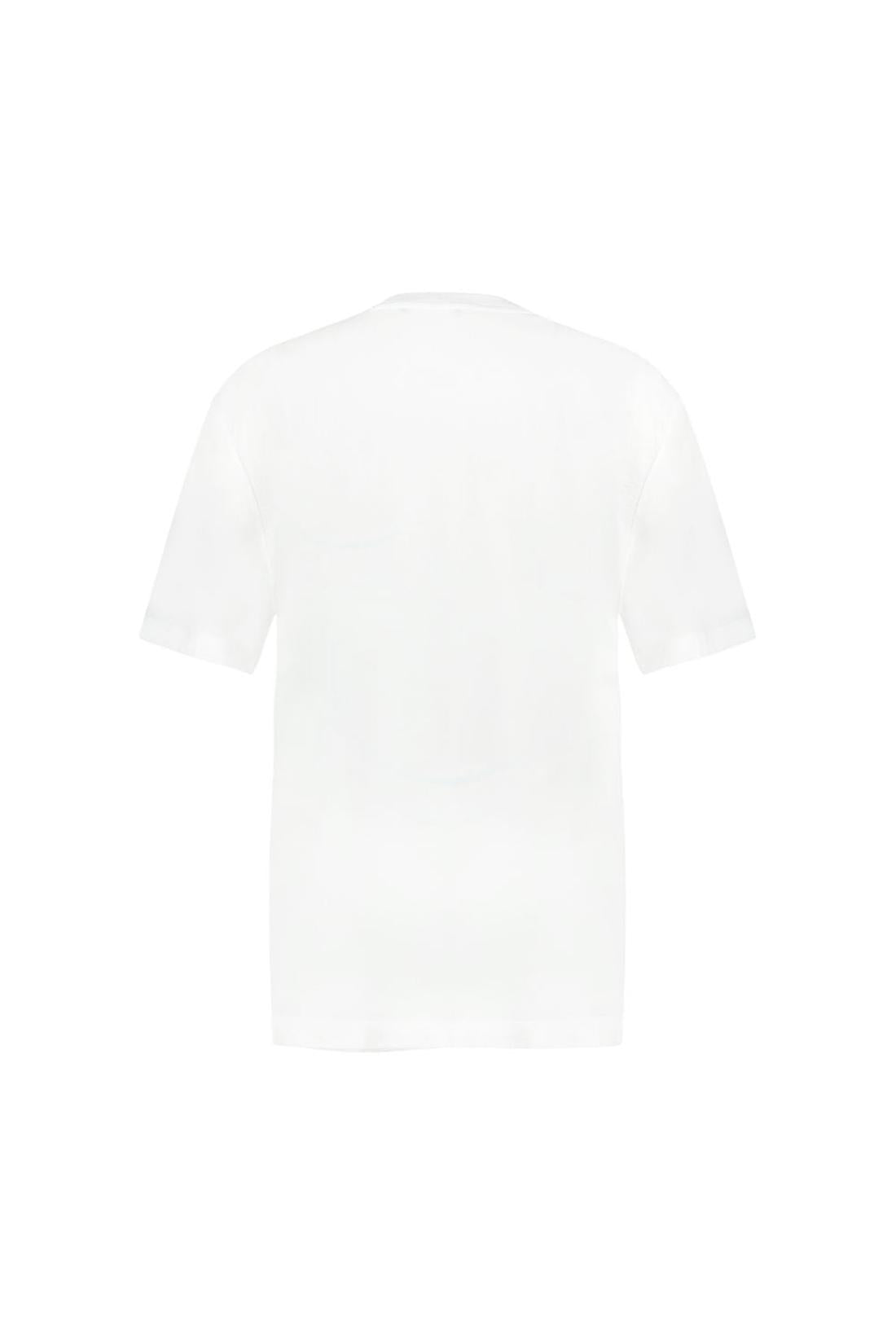 Versace-Theater Crest T-Shirt - Versace - Baumwolle - Weiß-Shirts-Black-Deal-Outlet-by-ARCHIVIST