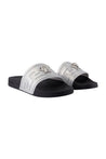 Versace-Sandalen - Versace - Kunstleder - Silber-schuhe / sandalen-Black-Deal-Outlet-by-ARCHIVIST