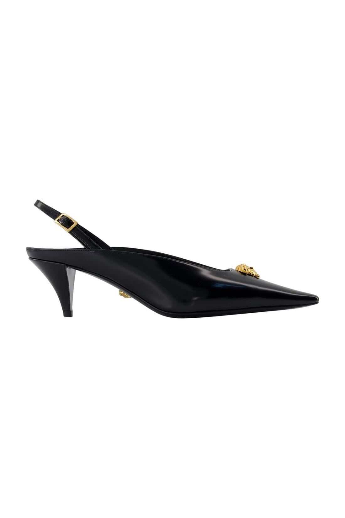 Pumps T.55 - Versace - Leder - Schwarz-Pumps-Versace-IT36-black-ARCHIVIST