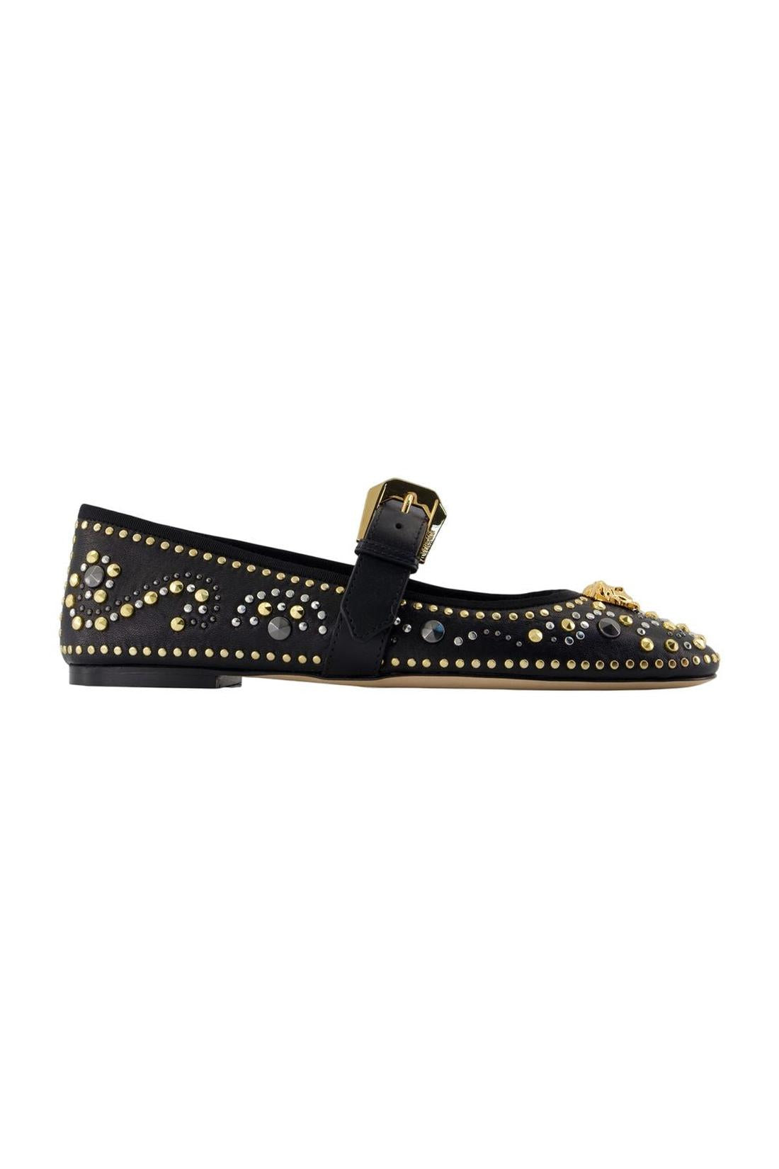 Ballerinas T.05 - Versace - Leder - Schwarz-schuhe / flache-schuhe-Versace-IT36-black-ARCHIVIST