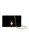 Versace-Kleio Mini Schultertasche - Versace - - Schwarz-Taschen-Black-Deal-Outlet-by-ARCHIVIST