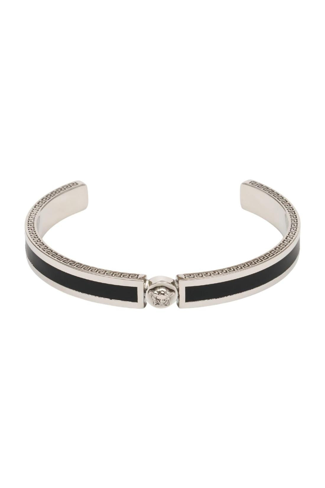 Armband – Versace – Metall – Schwarz/Silberfarben-Schmuck-Versace-OUTLET-S-silver-ARCHIVIST-ARCHIVE-SALE