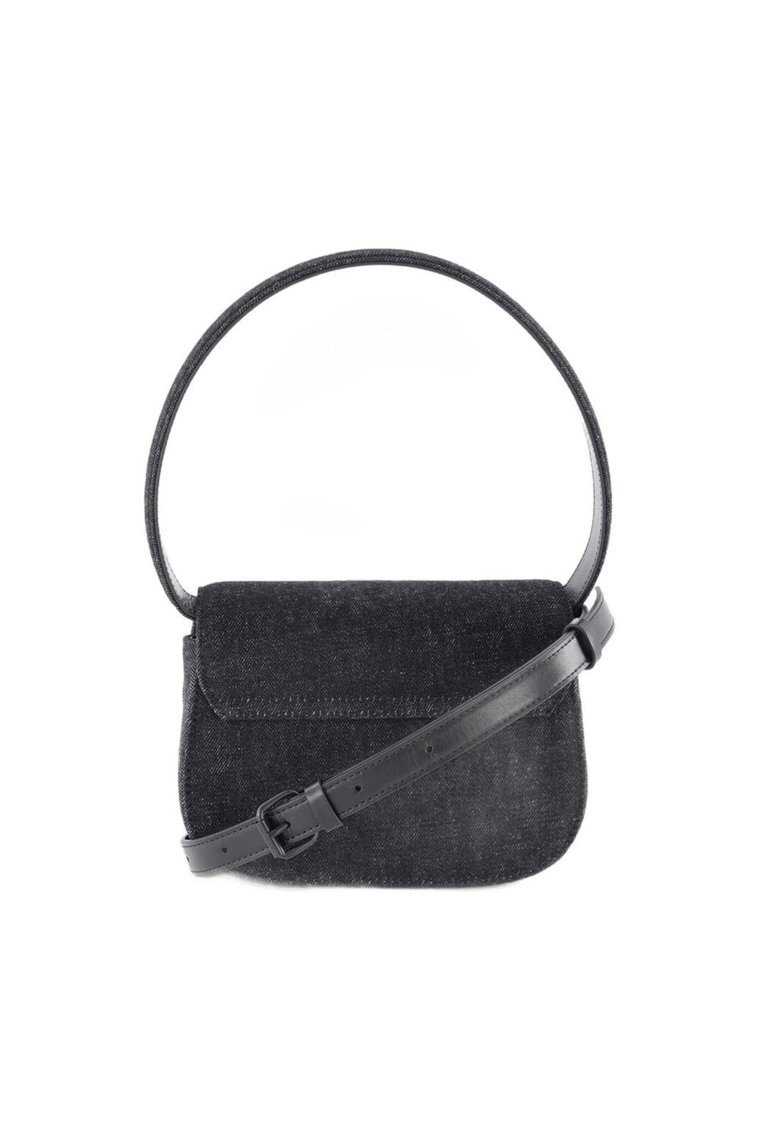 1DR Schultertasche - DIESEL - Baumwolle - Schwarz