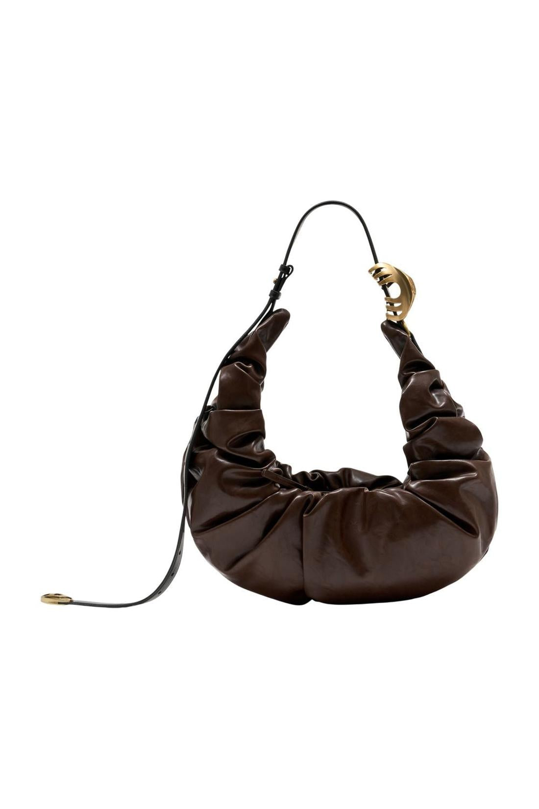 Grab-D Large Schultertasche - DIESEL - Synthetik - Braun