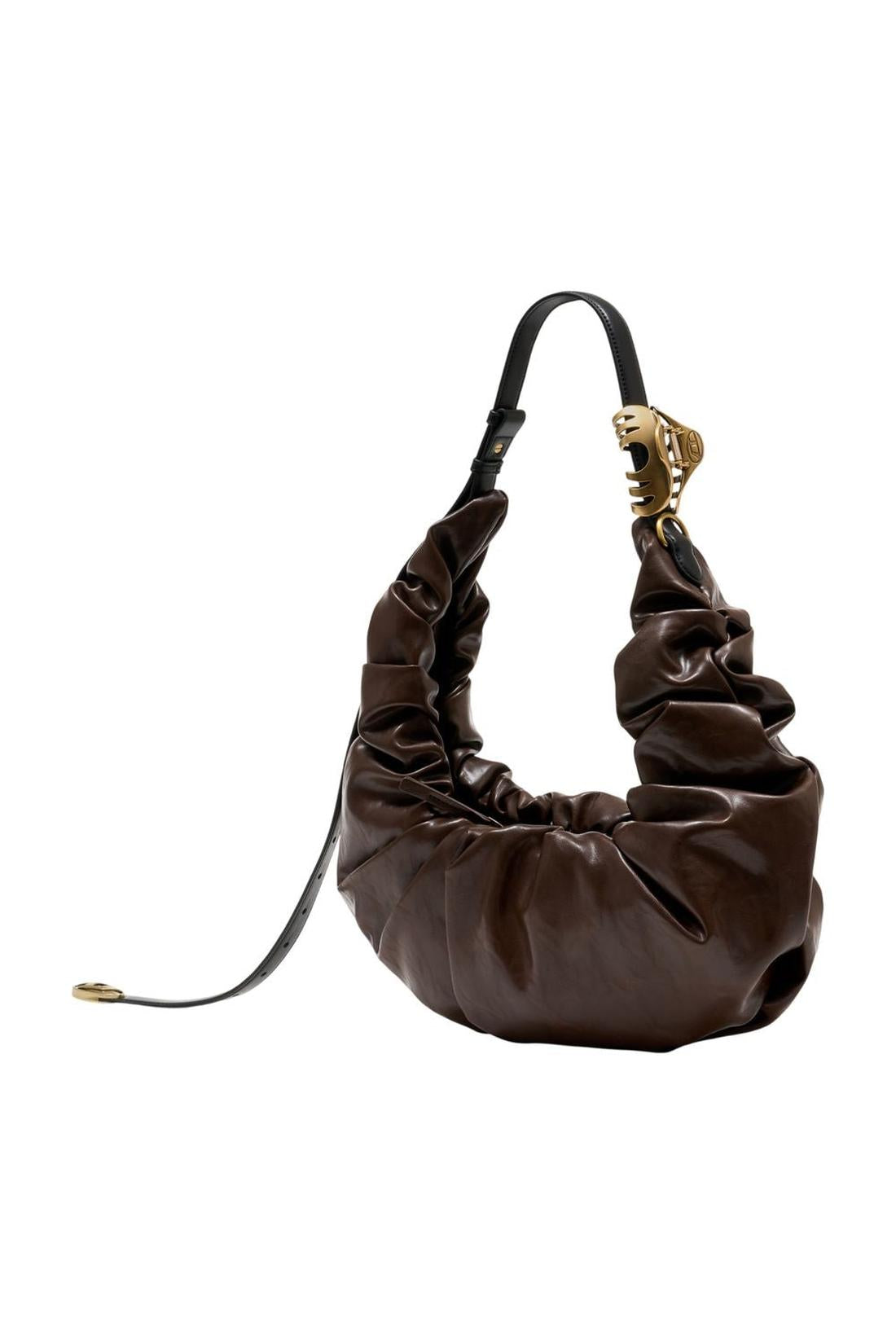 Grab-D Large Schultertasche - DIESEL - Synthetik - Braun