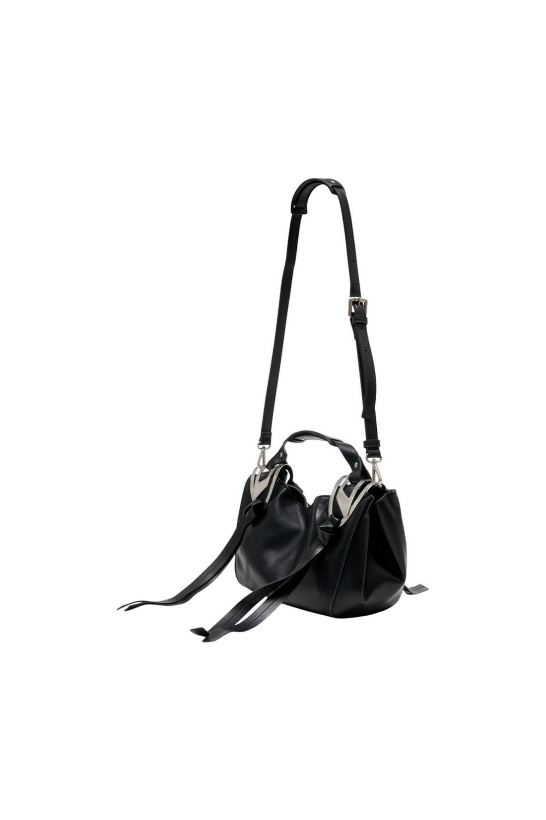 Knot-D Top Handle Small Handtasche - DIESEL - Synthetik - Schwarz