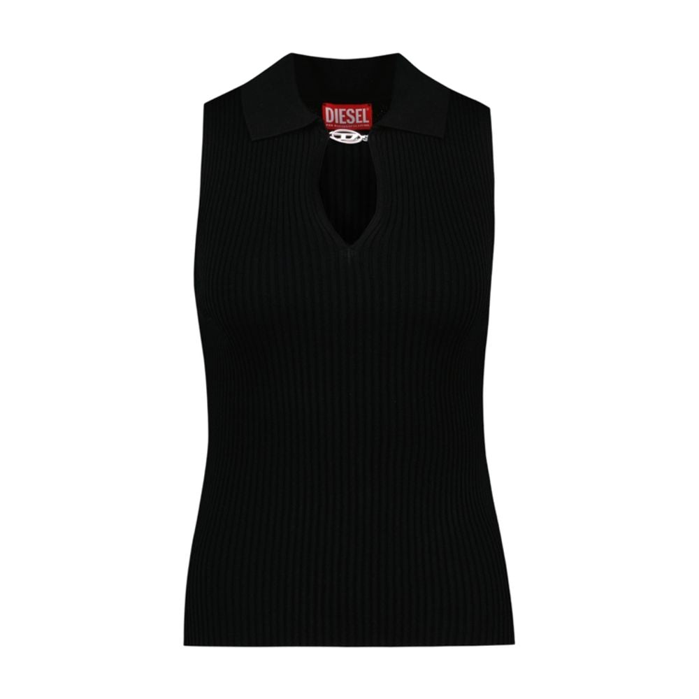 Top M-Lilita – DIESEL – Seide – Schwarz
