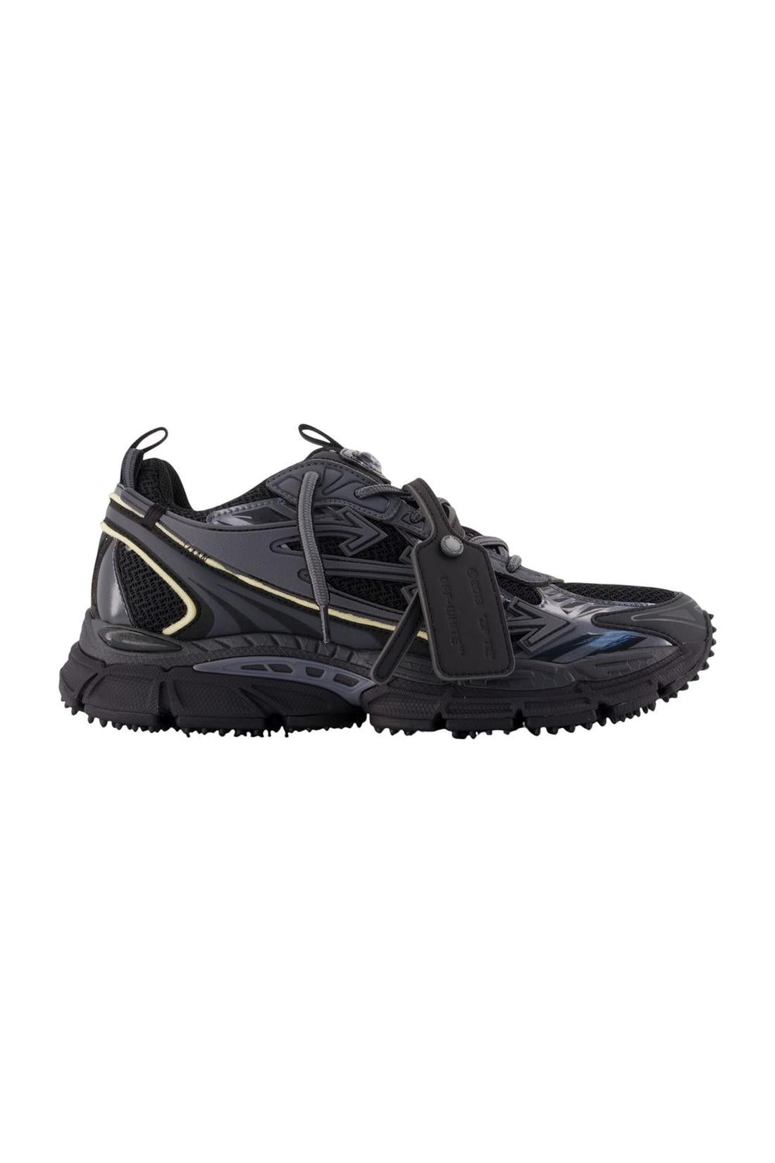 Sneakers Be Right Back – OFF WHITE – Synthetik – Schwarz