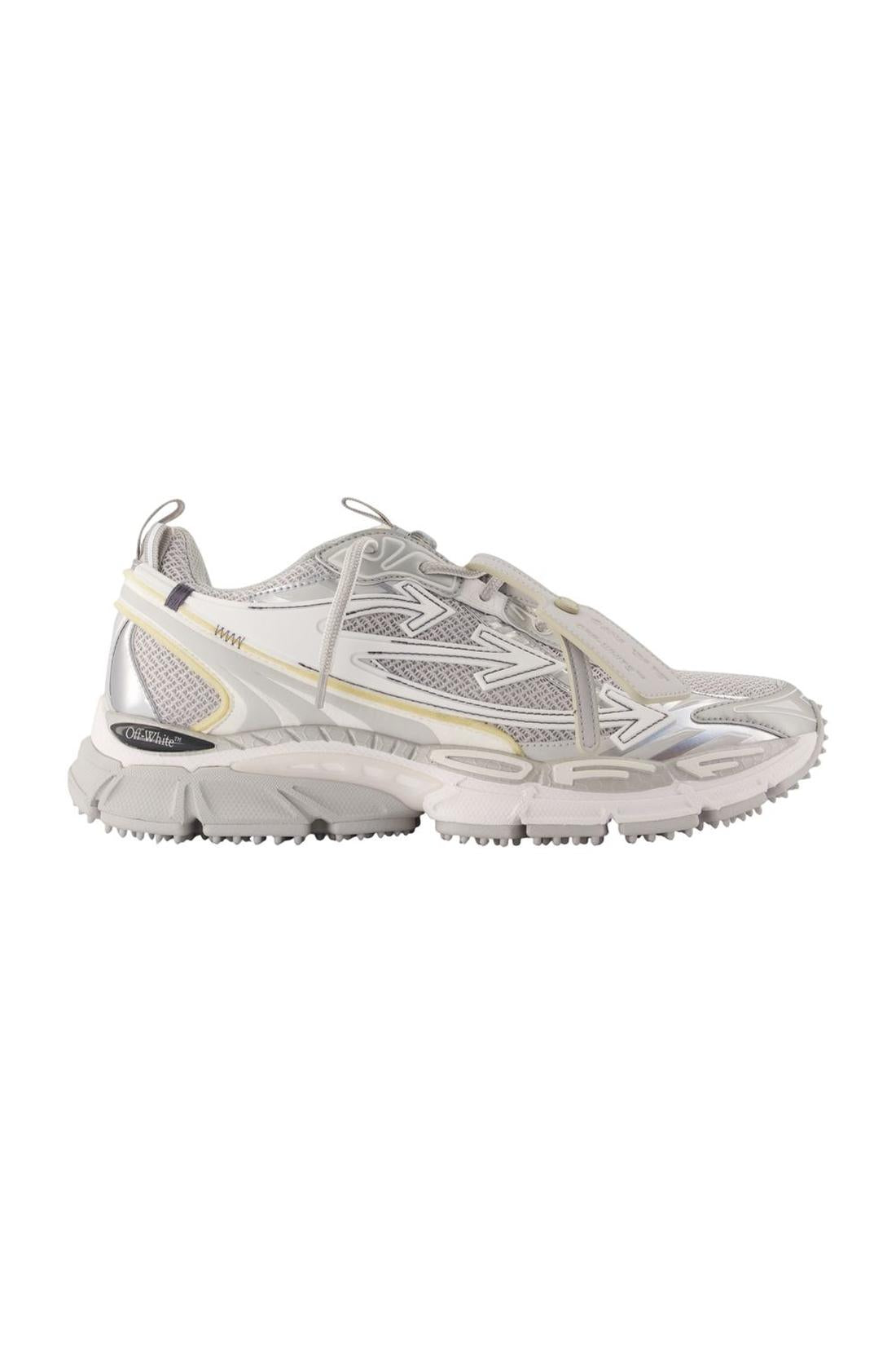 Sneakers Be Right Back – OFF WHITE – Synthetik – Grau