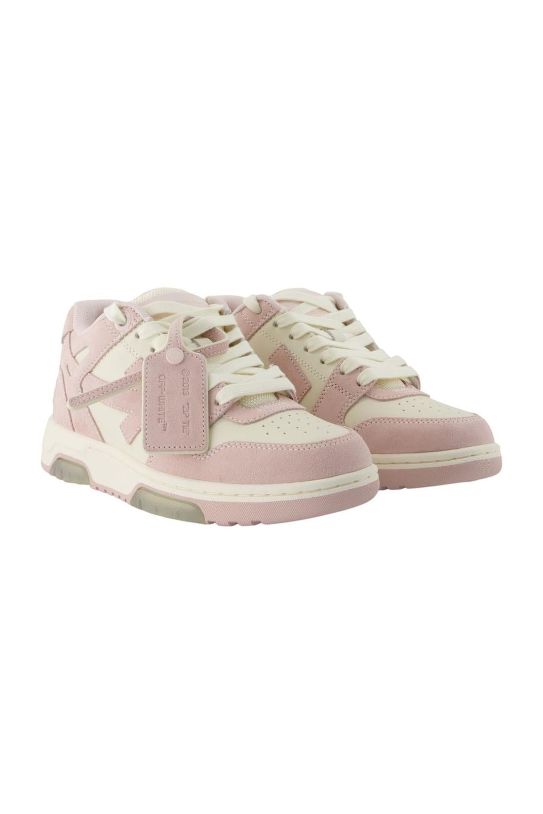 Sneakers Out Of Office - OFF WHITE - Leder - Rosa-Sneaker-Off White-ARCHIVIST