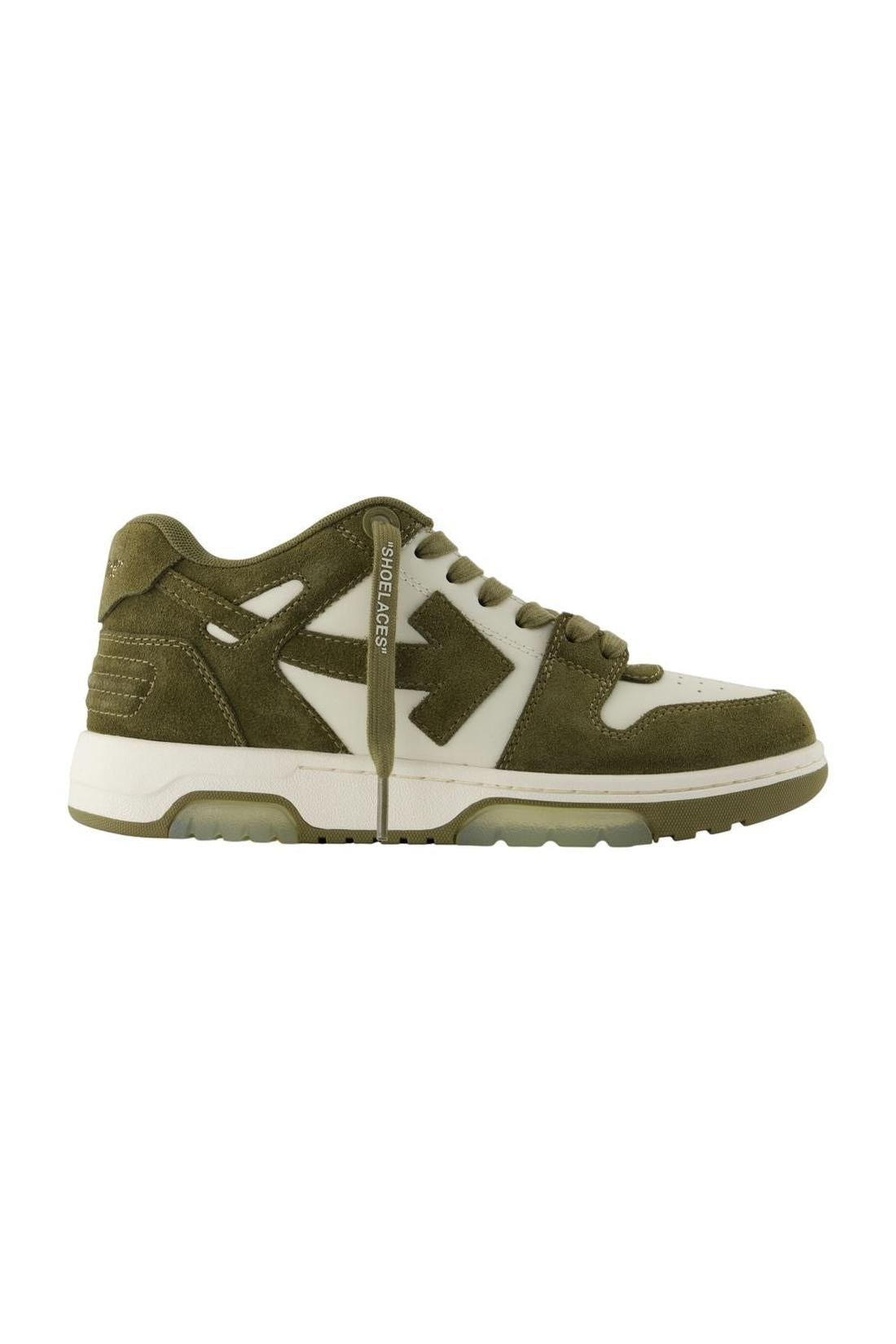 Sneakers Out Of Office - OFF WHITE - Leder - Khaki-Sneaker-Off White-EU35-khaki-ARCHIVIST