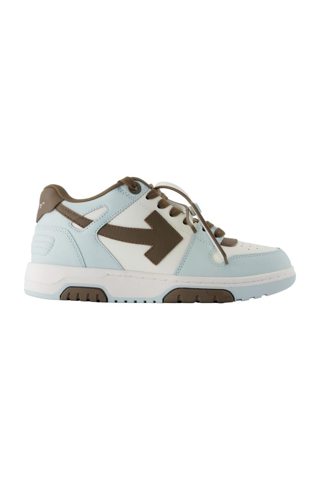 Sneakers Out Of Office - OFF WHITE - Leder - Blau-Sneaker-Off White-EU36-blue-ARCHIVIST