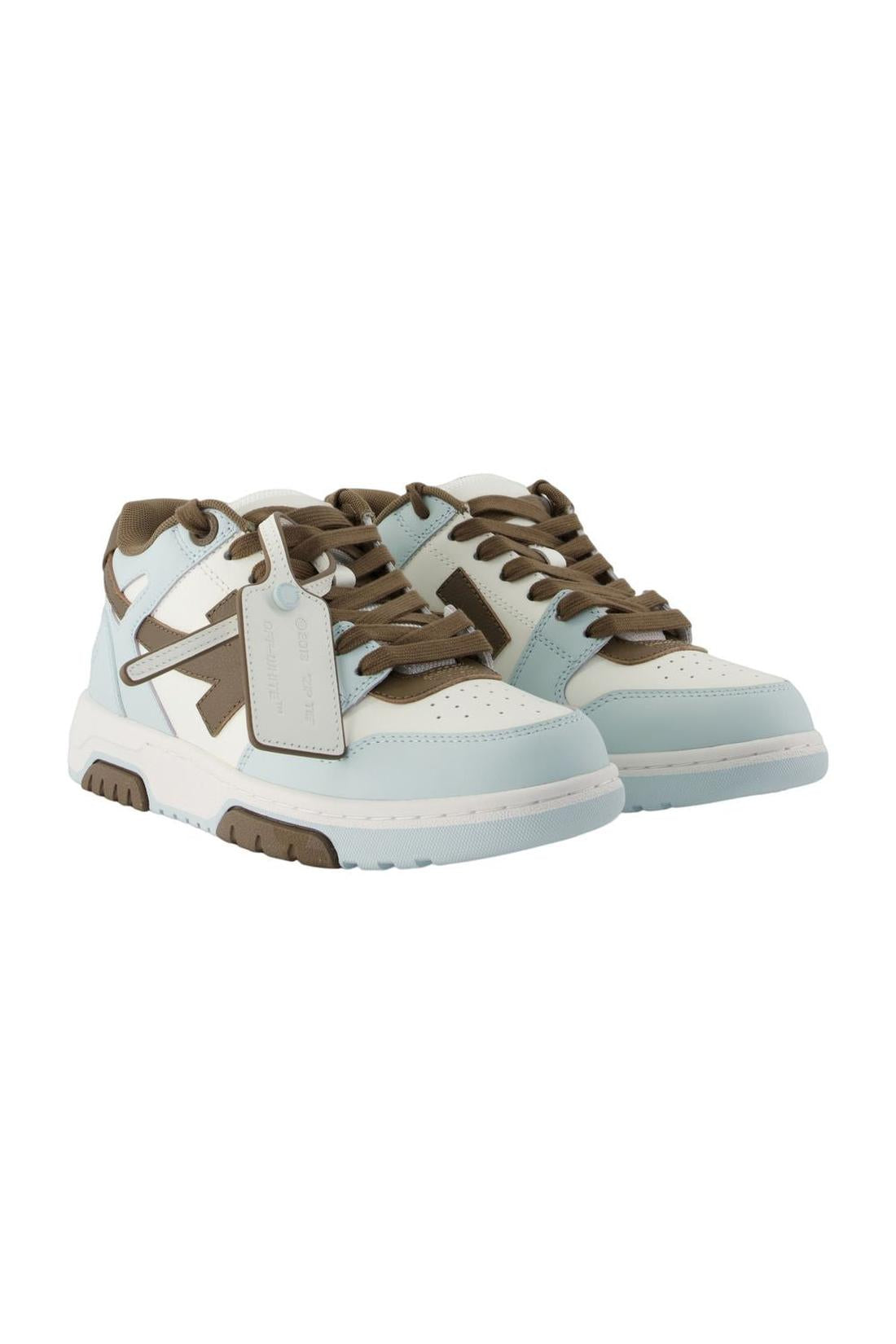 Sneakers Out Of Office - OFF WHITE - Leder - Blau-Sneaker-Off White-ARCHIVIST