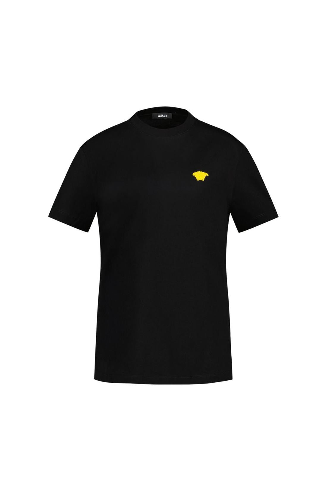 Versace-Medusa Pop T-Shirt - Versace - Baumwolle - Schwarz-Shirts-Black-Deal-Outlet-by-ARCHIVIST