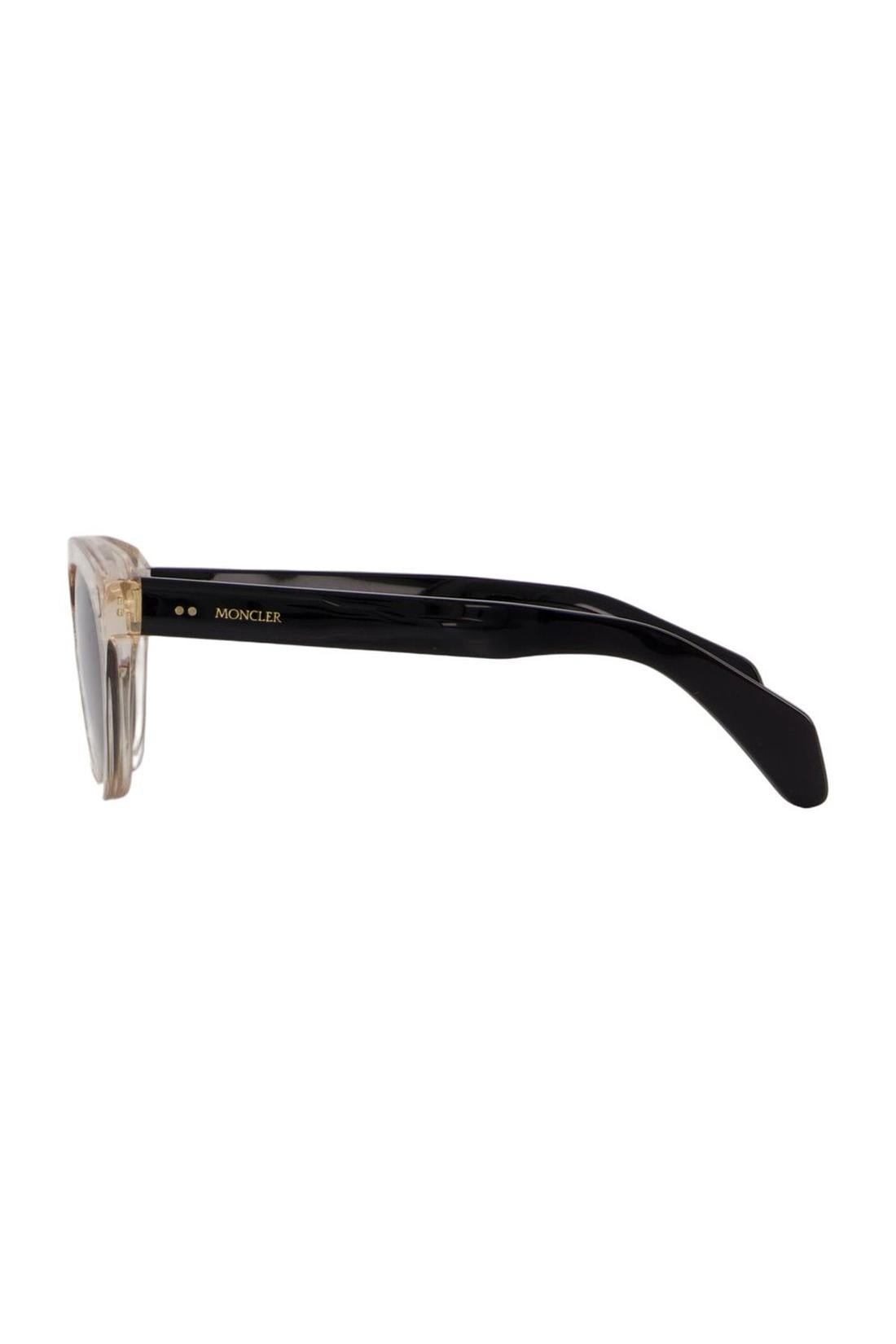 Splash-Sonnenbrille – Moncler – Acetat – Schwarz