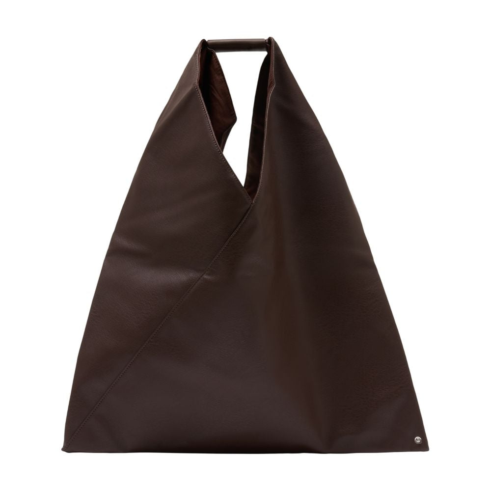 Klassische Tasche Japanese - MM6 Maison Margiela - Synthetik - Braun