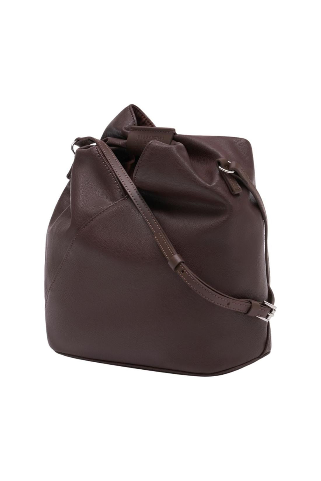 Mm6 Maison Margiela-Japanese Umhängetasche - MM6 Maison Margiela - Synthetik - Braun-Taschen-Black-Deal-Outlet-by-ARCHIVIST