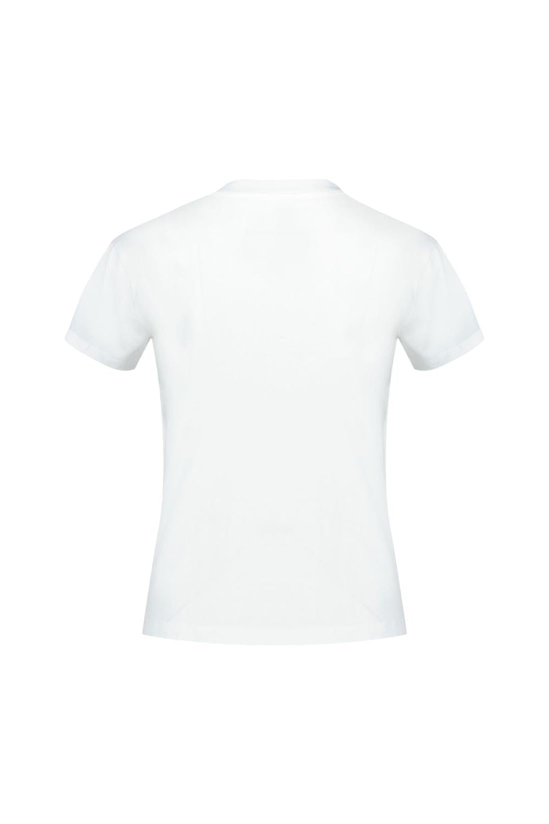 T-Shirt - MM6 Maison Margiela - Baumwolle - Weiß