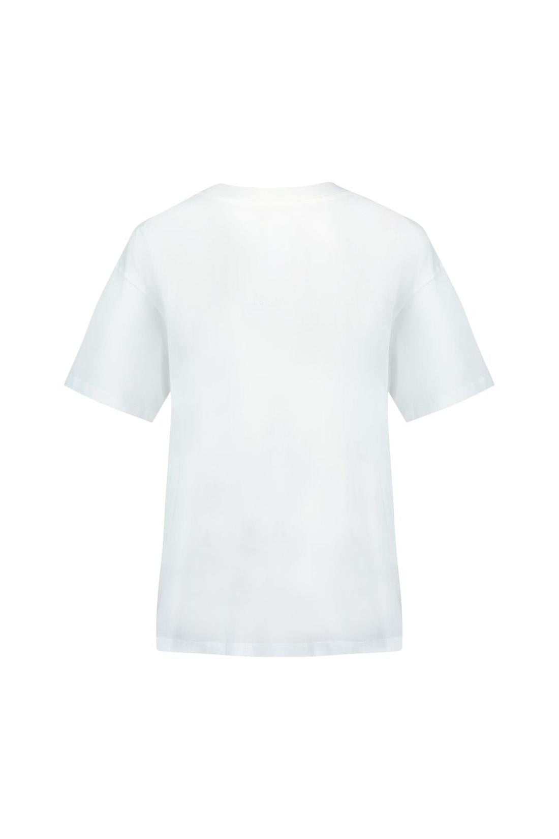 T-Shirt - MM6 Maison Margiela - Baumwolle - Weiß