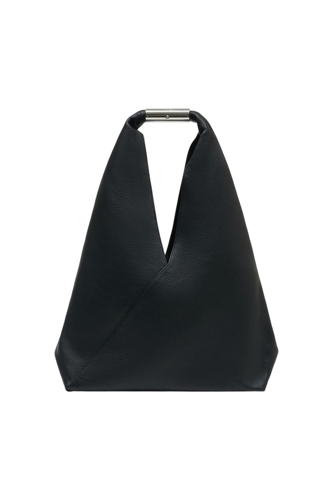 Japanese Media Schultertasche - MM6 Maison Margiela - Leder - Schwarz