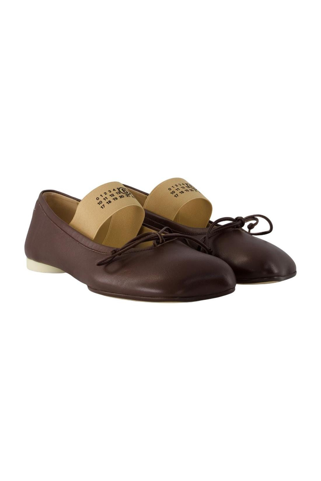 Ballerinas - MM6 Maison Margiela - Leder - Braun