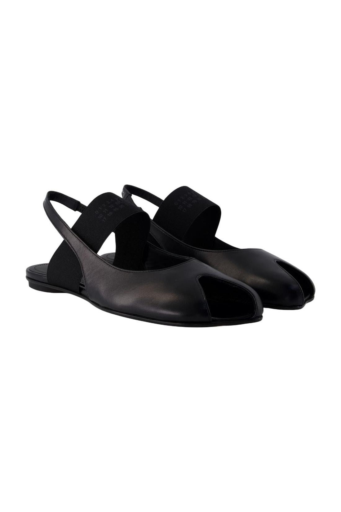 Sandalen - MM6 Maison Margiela - Leder - Schwarz