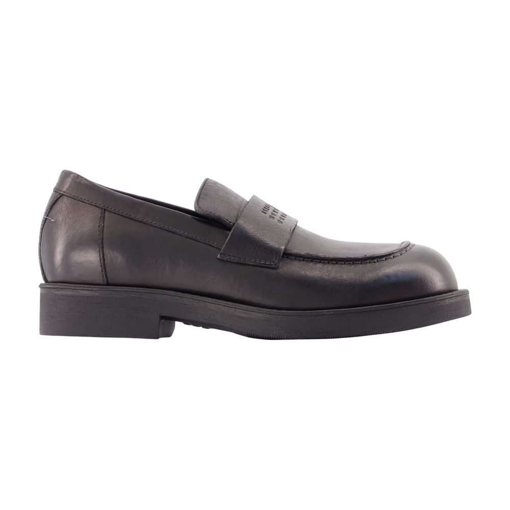 Mokassins - MM6 Maison Margiela - Leder - Schwarz