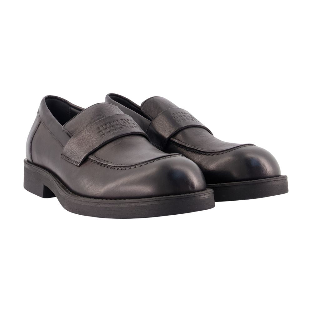 Mokassins - MM6 Maison Margiela - Leder - Schwarz