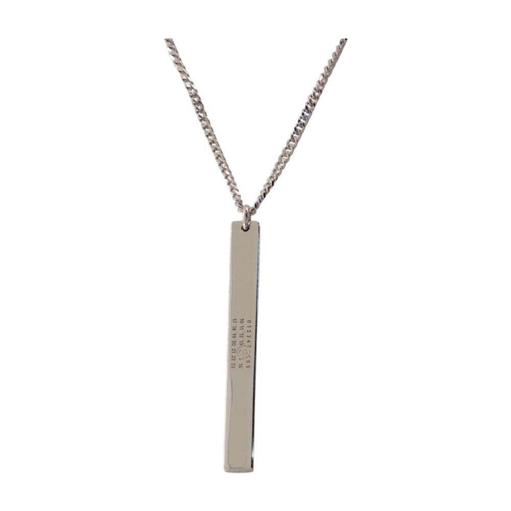 Collana Minimal Halskette - MM6 Maison Margiela - Metall - Silber