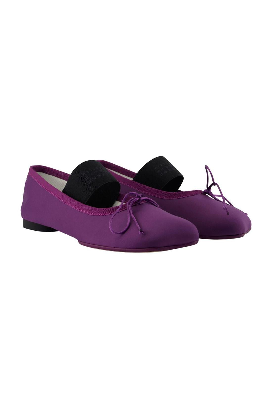 Ballerinas - MM6 Maison Margiela - Synthetik - Violett-schuhe / flache-schuhe-Mm6 Maison Margiela-ARCHIVIST