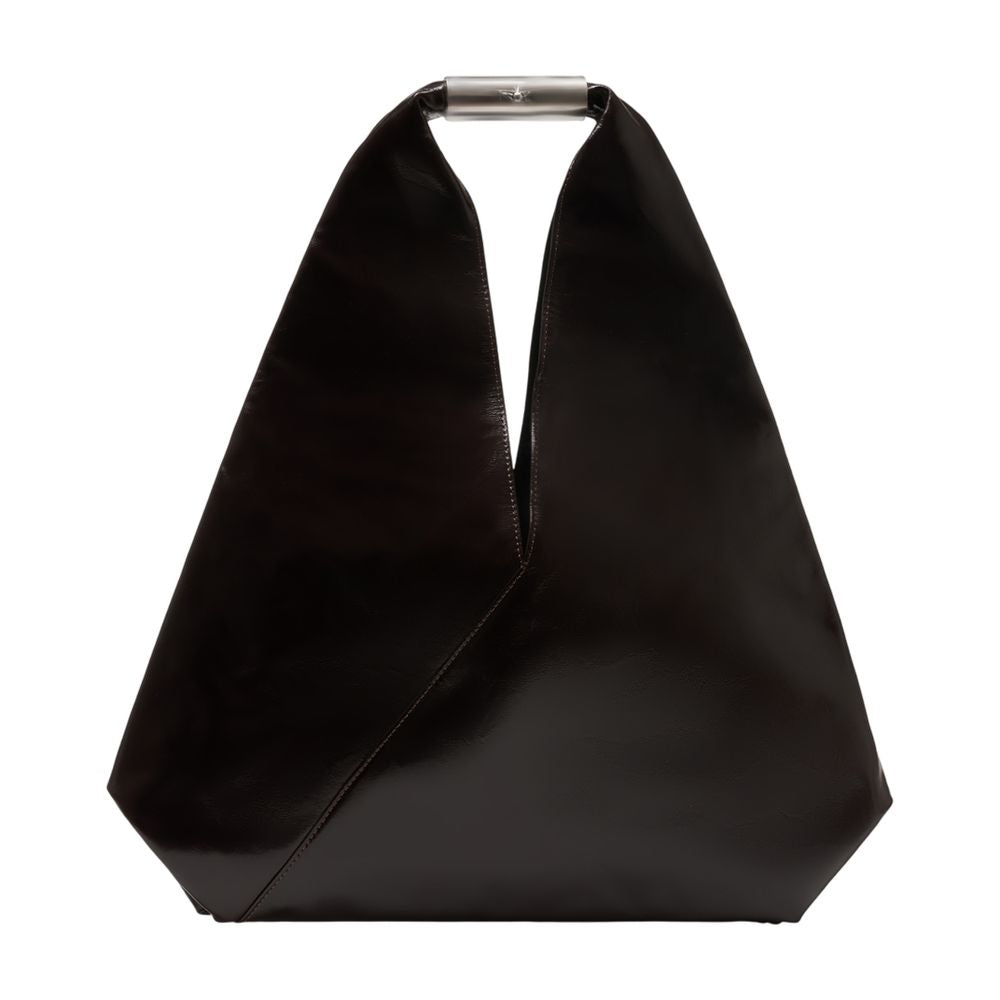 Japanese Media Schultertasche - MM6 Maison Margiela - Leder - Braun