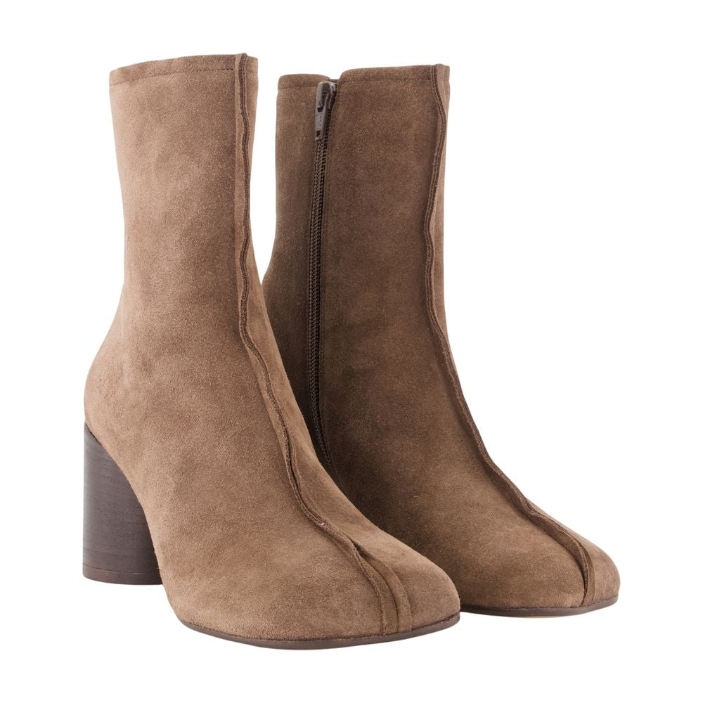 Stiefeletten - MM6 Maison Margiela - Leder - Braun
