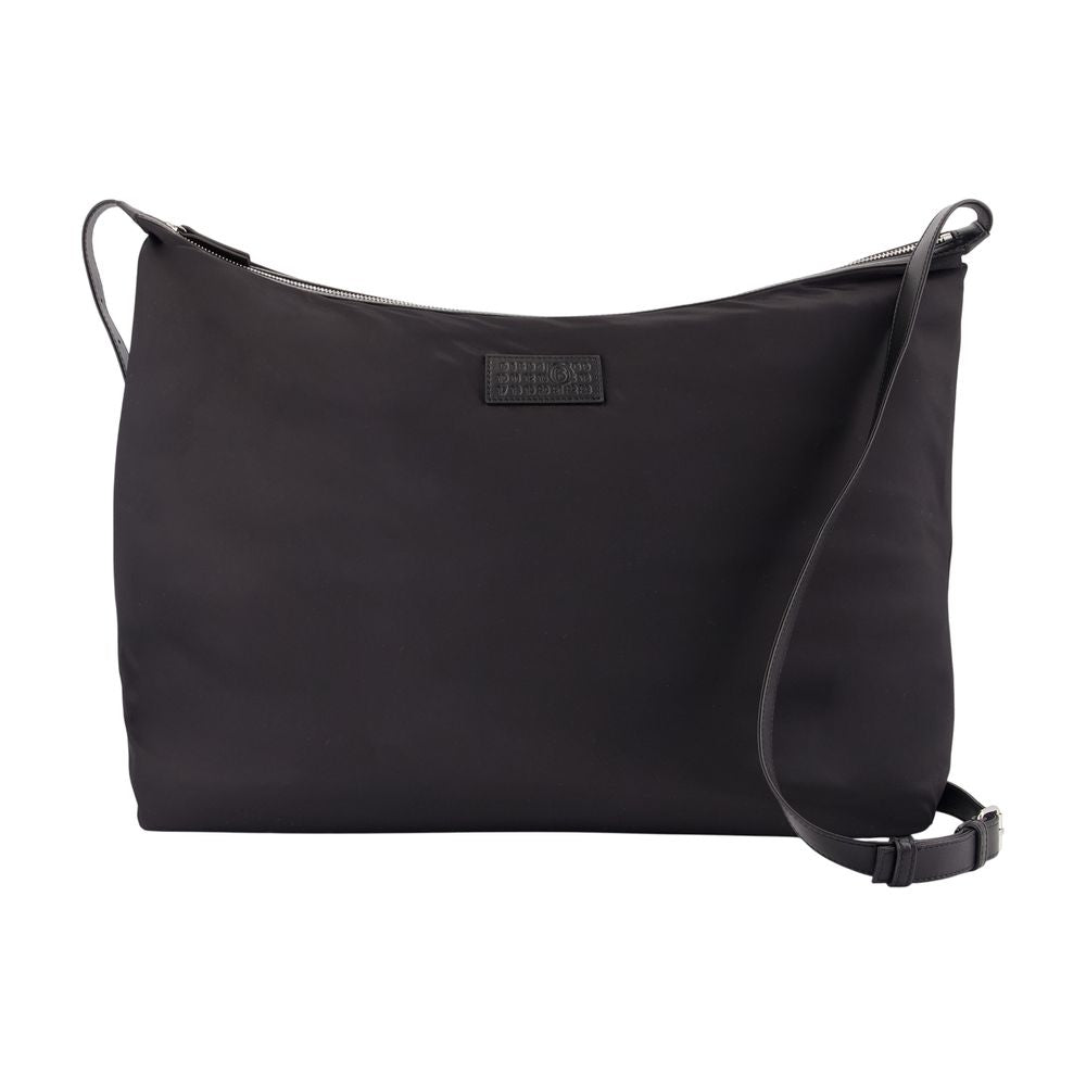 Big Schultertasche - MM6 Maison Margiela - Synthetik - Schwarz