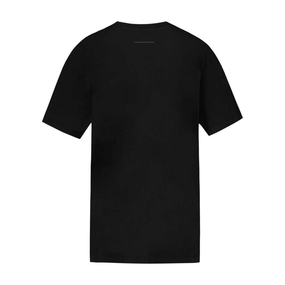T-Shirt - MM6 Maison Margiela - Baumwolle - Schwarz
