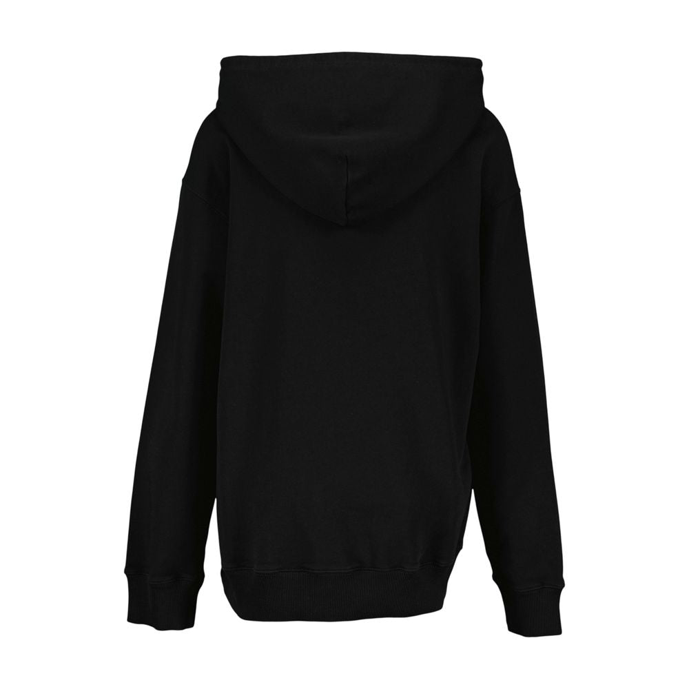 Sweatshirt - MM6 Maison Margiela - Baumwolle - Schwarz