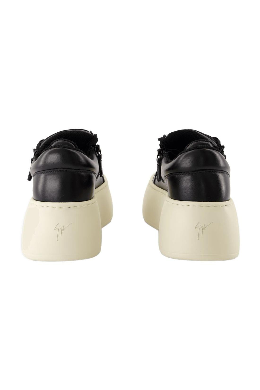 Sneakers Gz94 Maxi - Giuseppe Zanotti - Leder - Schwarz