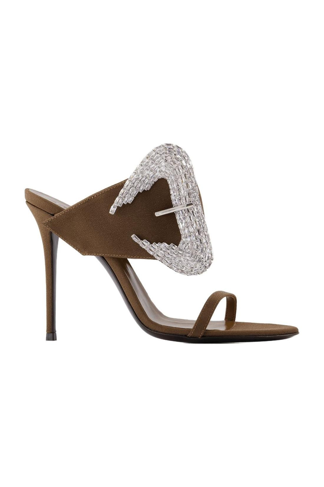 Giuseppe Zanotti-Ludhovica 105 Sandalen - Giuseppe Zanotti - Leder - Braun-schuhe / sandalen-Black-Deal-Outlet-by-ARCHIVIST