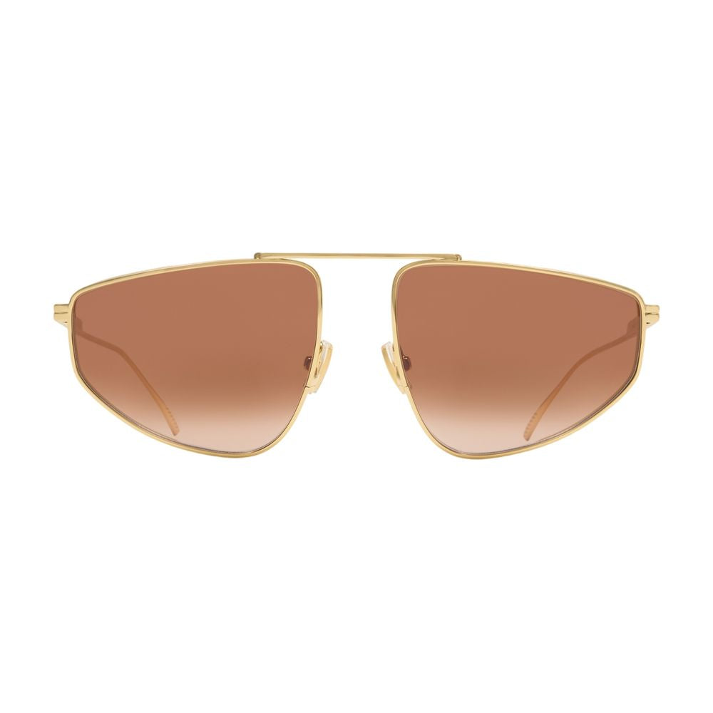 Sonnenbrille Bv1466s - Bottega Veneta - Metall - Golden